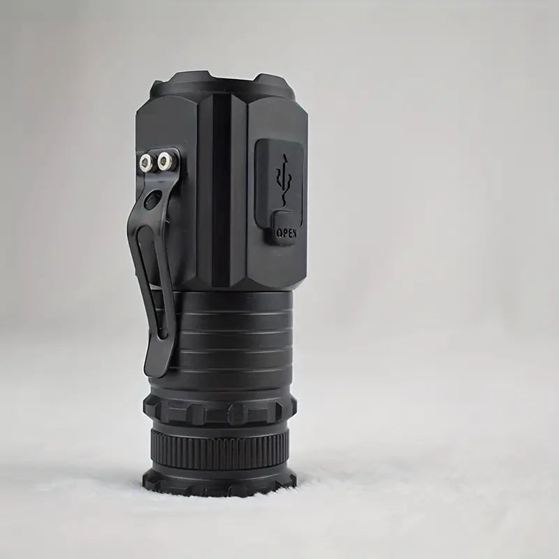 2000LM USB Rechargeable LED Flashlight - 5 Modes, Waterproof, Lightweight