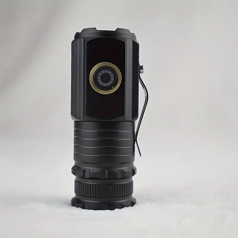 2000LM USB Rechargeable LED Flashlight - 5 Modes, Waterproof, Lightweight